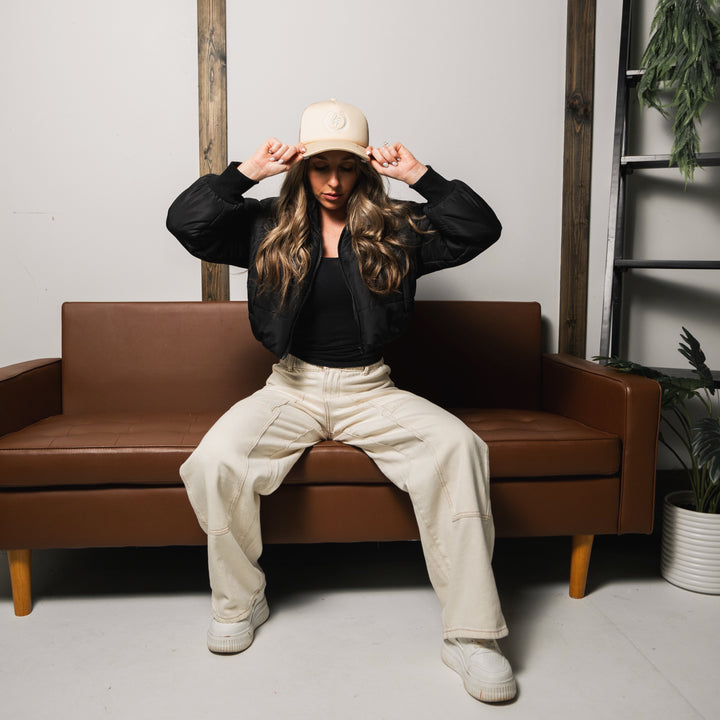 LF Foliage Foam Trucker - Light Khaki