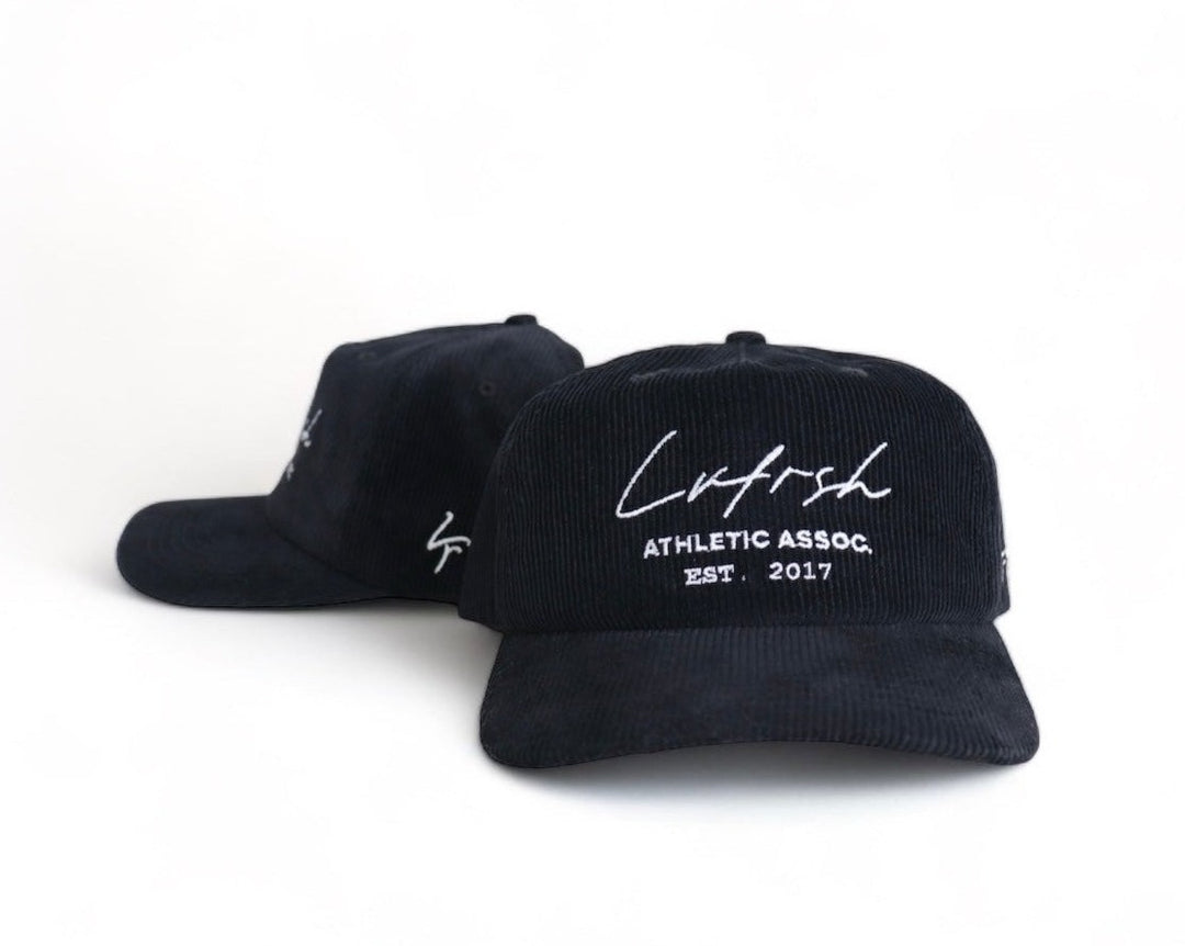 LVFRSH ATHLETIC ASSOCIATION CORDUROY - BLACK