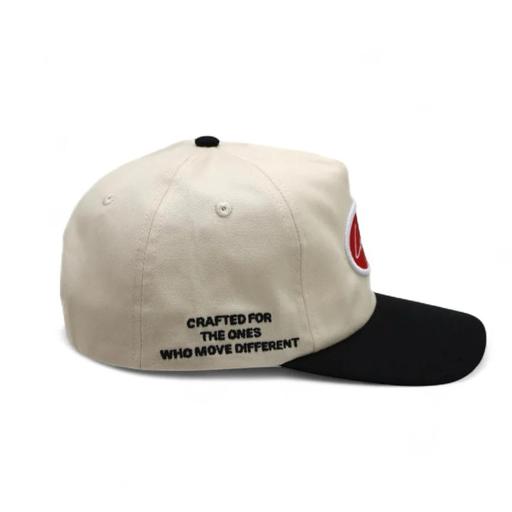 Signature Patch - Cream/Red/Black (unstructured)