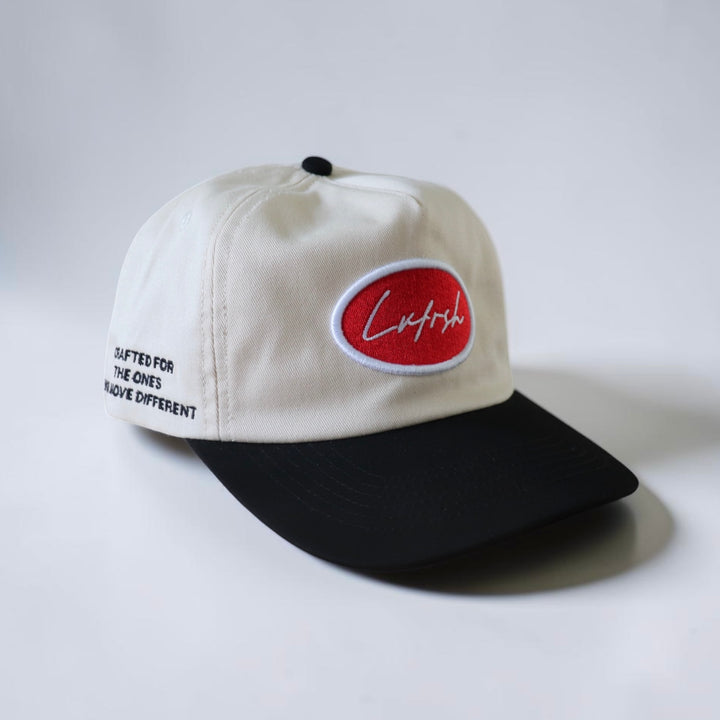 Signature Patch - Cream/Red/Black (unstructured)