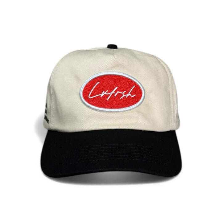 Signature Patch - Cream/Red/Black (unstructured)
