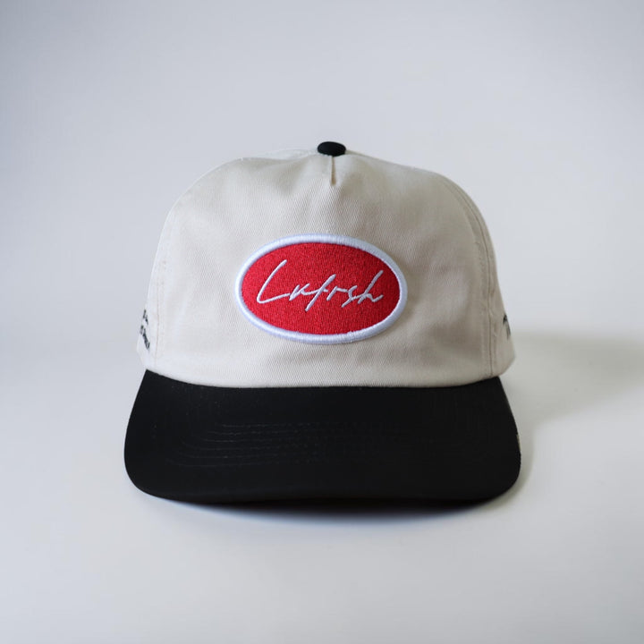 Signature Patch - Cream/Red/Black (unstructured)