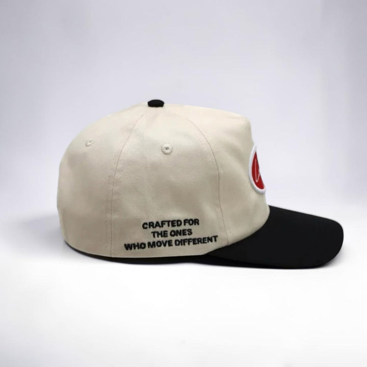 Signature Patch - Cream/Red/Black (unstructured)
