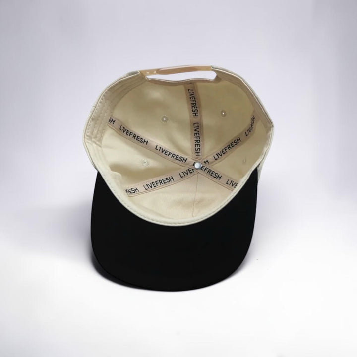 Signature Patch - Cream/Red/Black (unstructured)