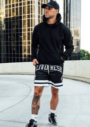 LIVEFRESH Retro Shorts - Black