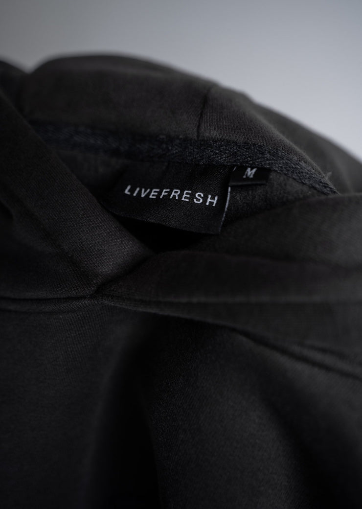 LVFRSH Premium Oversized Hoodie - Fog