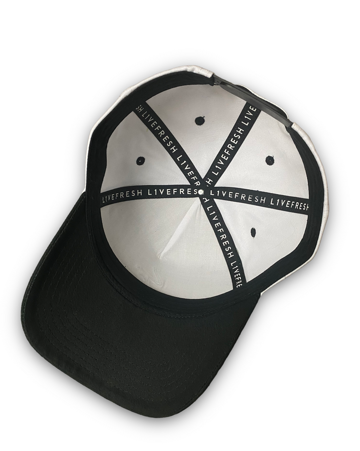 LF Snapback - White/Black