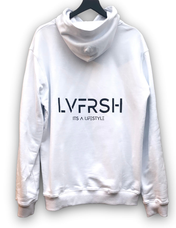 LVFRSH - Lifestyle Hoodie - White