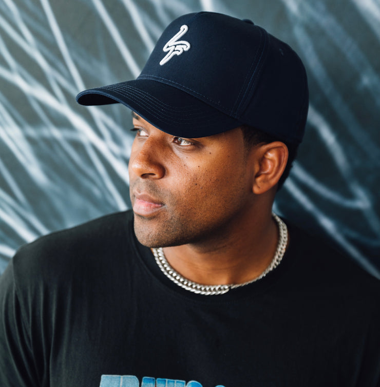 LF Stamped Snapback - Navy